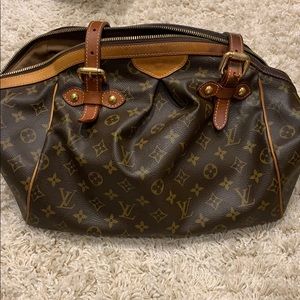 Louis Vuitton large tivoli monogram canvas handbag